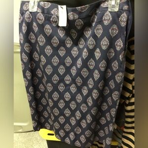 Limited NWT paisley pencil skirt